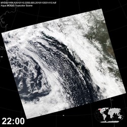 Level 1B Image at: 2200 UTC