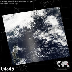 Level 1B Image at: 0445 UTC