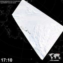 Level 1B Image at: 1710 UTC