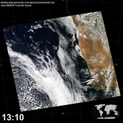 Level 1B Image at: 1310 UTC