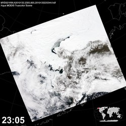 Level 1B Image at: 2305 UTC