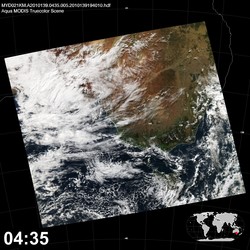 Level 1B Image at: 0435 UTC