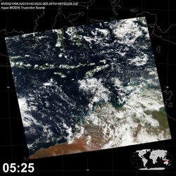 Level 1B Image at: 0525 UTC