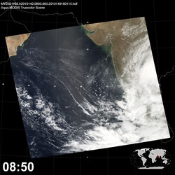 Level 1B Image at: 0850 UTC