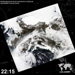 Level 1B Image at: 2215 UTC