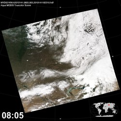 Level 1B Image at: 0805 UTC