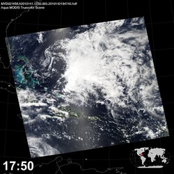 Level 1B Image at: 1750 UTC