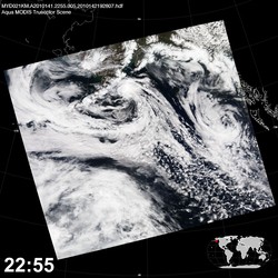 Level 1B Image at: 2255 UTC