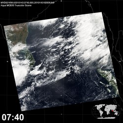 Level 1B Image at: 0740 UTC