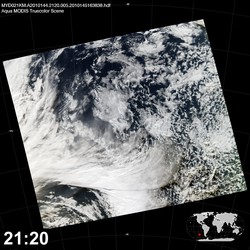 Level 1B Image at: 2120 UTC