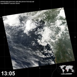 Level 1B Image at: 1305 UTC