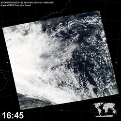 Level 1B Image at: 1645 UTC