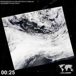 Level 1B Image at: 0025 UTC