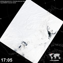 Level 1B Image at: 1705 UTC