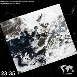 Level 1B Image at: 2335 UTC