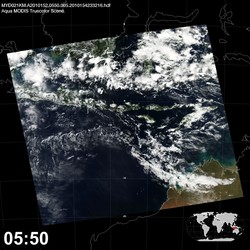 Level 1B Image at: 0550 UTC