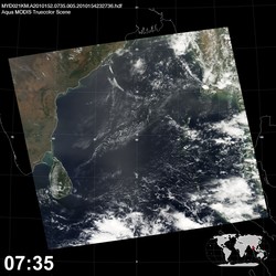 Level 1B Image at: 0735 UTC