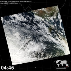 Level 1B Image at: 0445 UTC