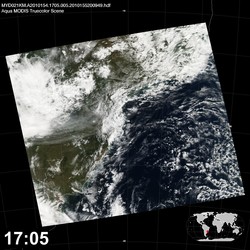 Level 1B Image at: 1705 UTC