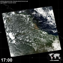 Level 1B Image at: 1700 UTC