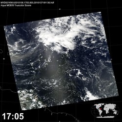 Level 1B Image at: 1705 UTC