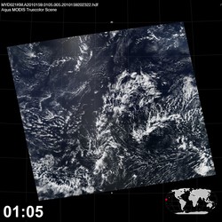 Level 1B Image at: 0105 UTC