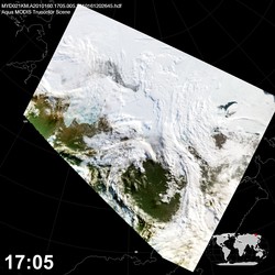 Level 1B Image at: 1705 UTC