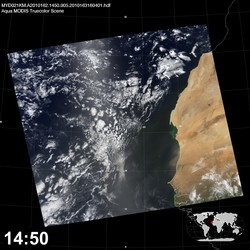 Level 1B Image at: 1450 UTC