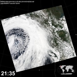 Level 1B Image at: 2135 UTC