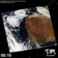 Level 1B Image at: 0610 UTC