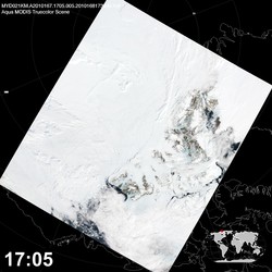 Level 1B Image at: 1705 UTC