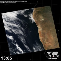 Level 1B Image at: 1305 UTC