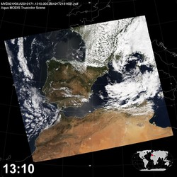 Level 1B Image at: 1310 UTC