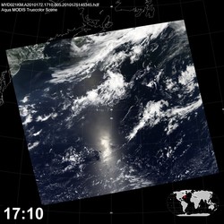 Level 1B Image at: 1710 UTC