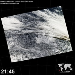 Level 1B Image at: 2145 UTC