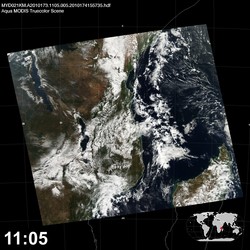 Level 1B Image at: 1105 UTC