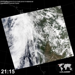 Level 1B Image at: 2115 UTC