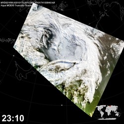 Level 1B Image at: 2310 UTC