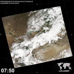 Level 1B Image at: 0750 UTC