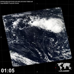 Level 1B Image at: 0105 UTC