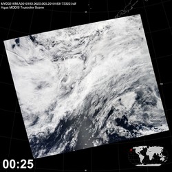 Level 1B Image at: 0025 UTC