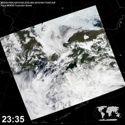 Level 1B Image at: 2335 UTC