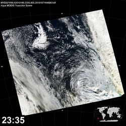 Level 1B Image at: 2335 UTC