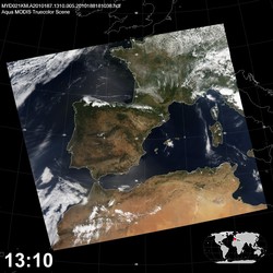 Level 1B Image at: 1310 UTC