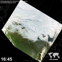 Level 1B Image at: 1645 UTC