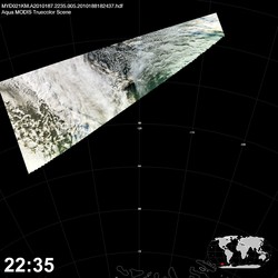 Level 1B Image at: 2235 UTC