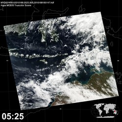 Level 1B Image at: 0525 UTC