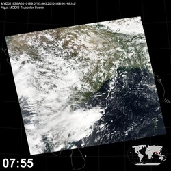 Level 1B Image at: 0755 UTC