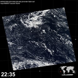 Level 1B Image at: 2235 UTC