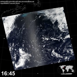 Level 1B Image at: 1645 UTC